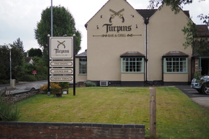 Outside Turpins Bar and Grill
